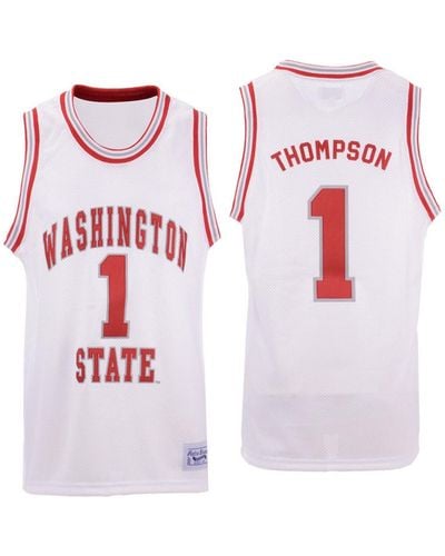 Retro Brand Klay Thompson Washington State Cougars Throwback Jersey - Red
