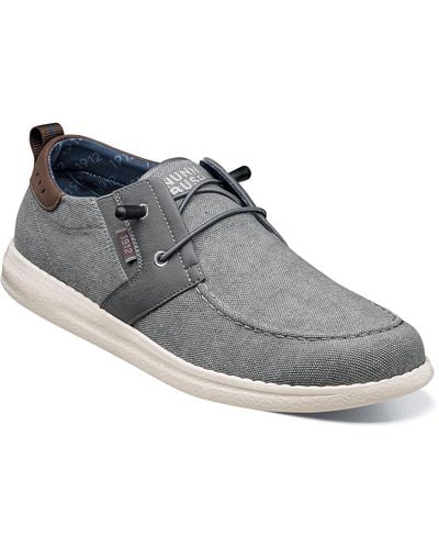 Nunn Bush Brewski Moc Toe Shoes - Gray