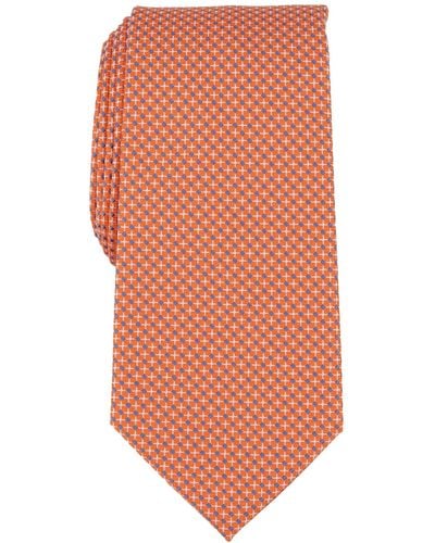 Nautica Rhea Mini-geo Tie - Orange
