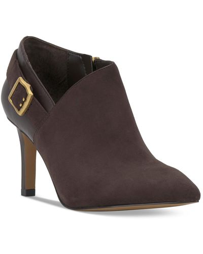 Vince Camuto Kreitha Pointed-toe Buckled Shooties - Brown