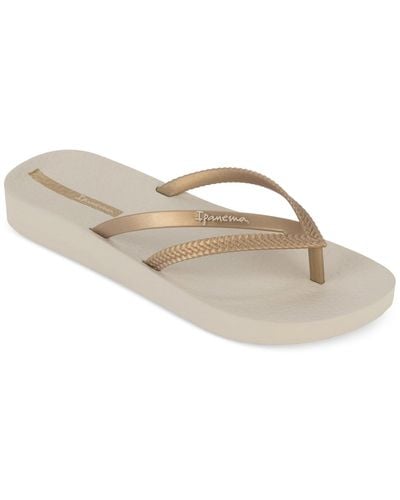 Ipanema Bossa Soft Fem Slip-on Flip-flop Sandals - White