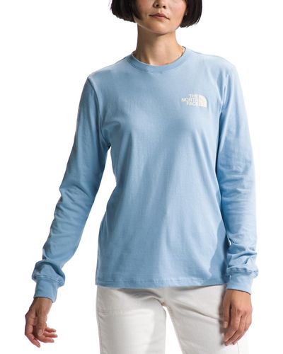 The North Face Long-sleeve Graphic T-shirt - Blue