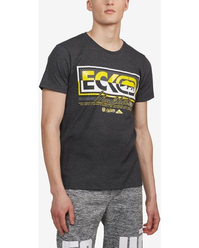 Ecko' Unltd Broadband Graphic T-shirt - Gray