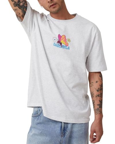 Cotton On Dabsmyla Loose Fit T-shirt - Gray