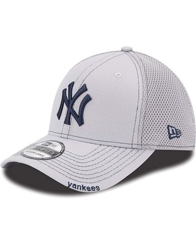 KTZ New York Yankees Neo 39thirty Stretch Fit Cap - Gray