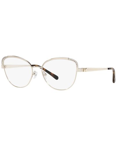 Michael Kors Mk3051 Cat Eye Eyeglasses - Metallic