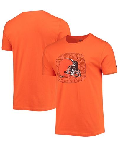 KTZ Cleveland Browns Stadium T-shirt - Orange