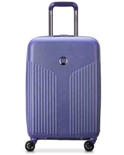 Delsey Comete 3.0 20" Expandable Spinner Carry-on luggage - Blue