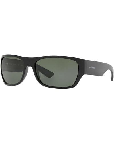 Sunglass Hut Collection Polarized Sunglasses - Black