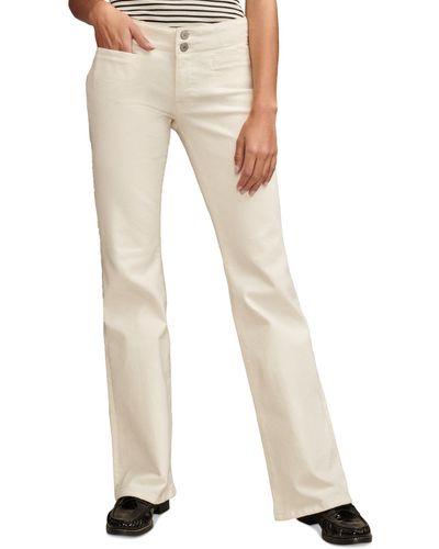 Lucky Brand Mid-rise Sweet-flare Jeans - Natural