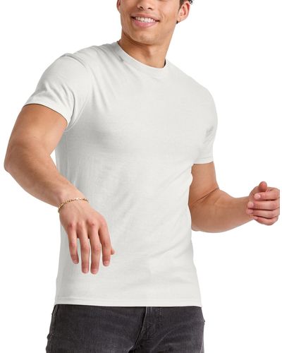 Hanes Originals Tri-blend Short Sleeve T-shirt - White