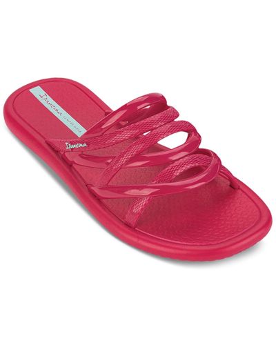 Ipanema X Shakira Sol Strappy Slide Sandals - Pink