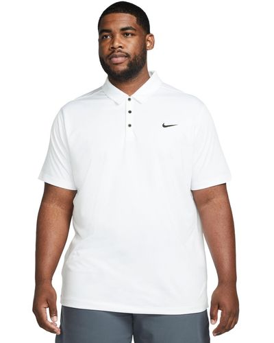 Nike Dri-fit Football Polo - White