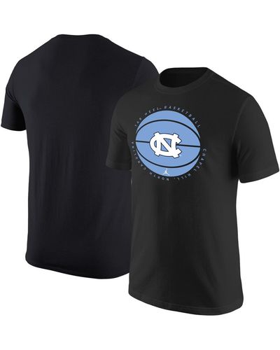 Nike North Carolina Tar Heels Basketball Logo T-shirt - Black