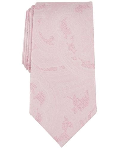 Michael Kors Farington Paisley Tie - Pink