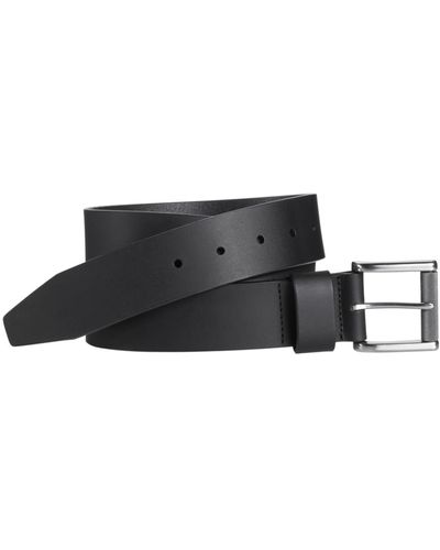 Johnston & Murphy Roller Buckle Belt - Black