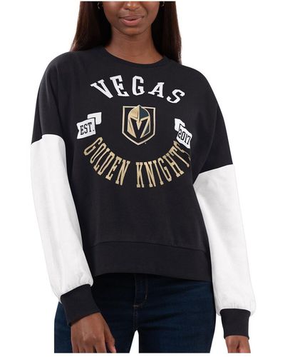 G-III 4Her by Carl Banks Vegas Golden Knights Team Pride Pullover Sweatshirt - Black