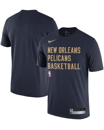 Nike New Orleans Pelicans 2023/24 Sideline Legend Performance Practice T-shirt - Blue
