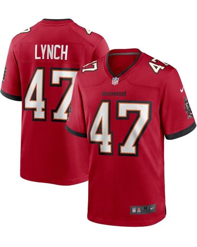 Nike John Lynch Tampa Bay Buccaneers Reti Player Game Jersey - Red
