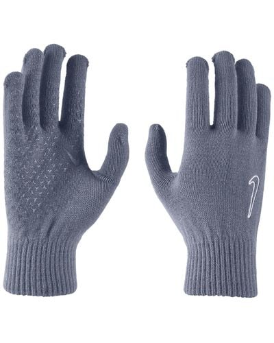 Nike Knit Tech & Grip 2.0 Knit Gloves - Blue