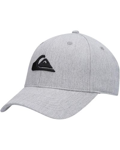Quiksilver Heathered Gray Decades Snapback Hat