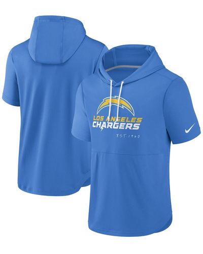 Nike sideline hot sale short sleeve hoodie