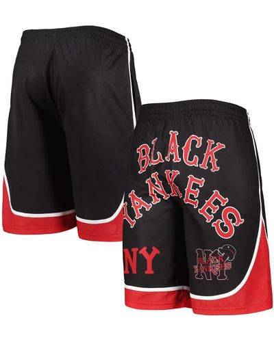 Stitches Yankees Shorts - Black