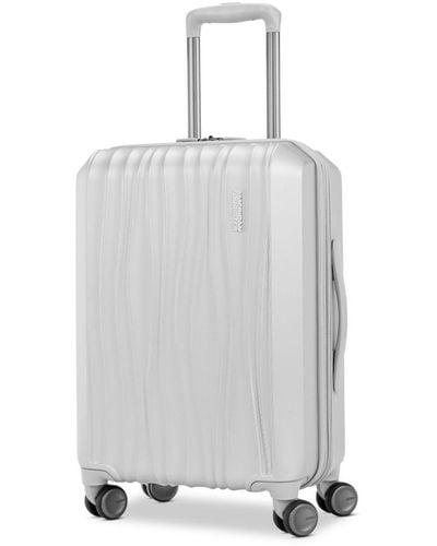American Tourister Tribute Encore Hardside Carry On 20" Spinner Luggage - White