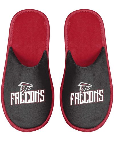 FOCO Atlanta Falcons Scuff Slide Slippers - Black