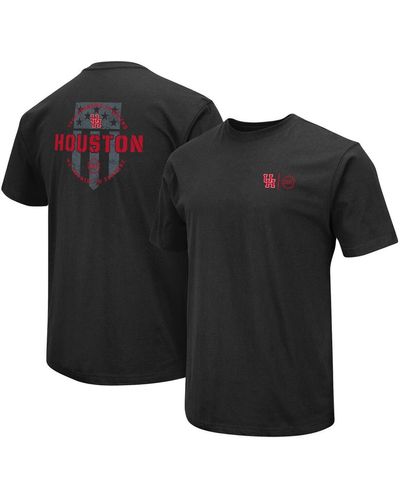 Colosseum Athletics Houston Cougars Oht Military-inspired Appreciation T-shirt - Black