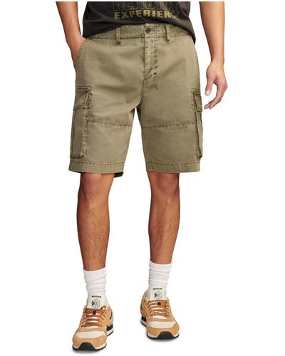 Lucky Brand 9" Ripstop Cargo Shorts - Green