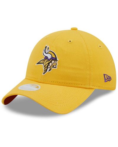 KTZ Minnesota Vikings Core Classic 2.0 9twenty Adjustable Hat - Yellow