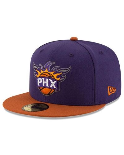 KTZ Phoenix Suns Basic 2 Tone 59fifty Cap - Purple
