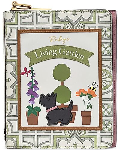 Radley Living Garden Small Leather Crossbody Bag - Green