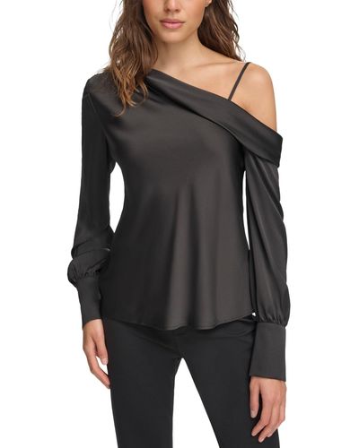 Donna Karan Tops for Women   Online Sale up to % off   Lyst