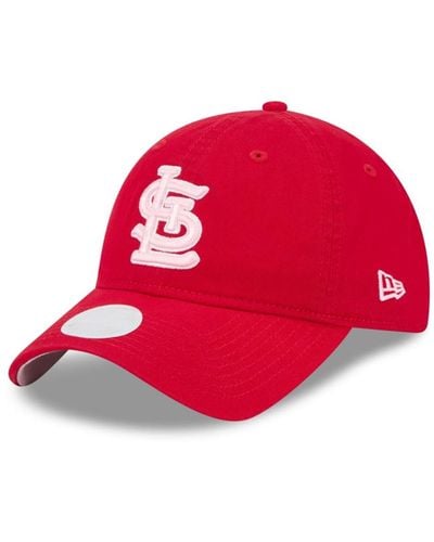 KTZ St. Louis Cardinals 2024 Mother's Day 9twenty Adjustable Hat - Red