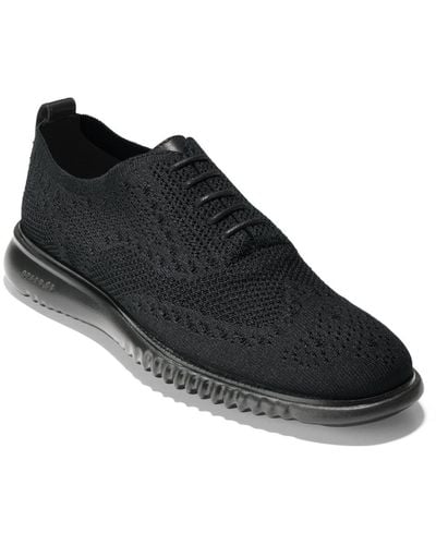 Cole Haan 2.zerogrand Stitchlite Oxford Shoes - Black