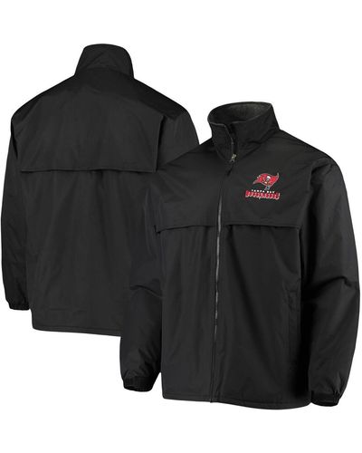 Dunbrooke Tampa Bay Buccaneers Triumph Fleece Full-zip Jacket - Black