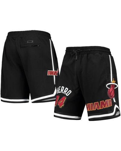 Pro Standard Tyler Herro Miami Heat Team Player Shorts - Black