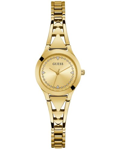 Guess The Tessa Watch Is A Symbol Of Modern And Sophisticated Luxury. Its 26 Mm Steel Case And 3-hand Analog Movement Reflect A - Metallic