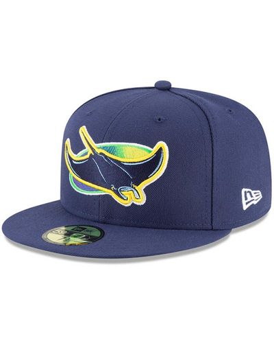 Men's New Era Navy Tampa Bay Rays Alternate Authentic Collection