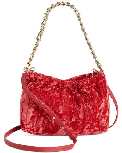 INC International Concepts Rennata Quilted Clutch Crossbody - Red