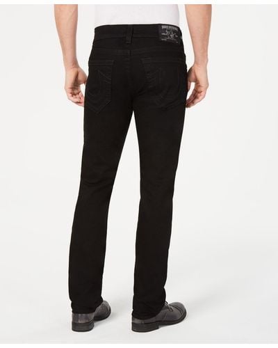 True Religion Geno Slim Fit Hyper Stretch Jeans - Black