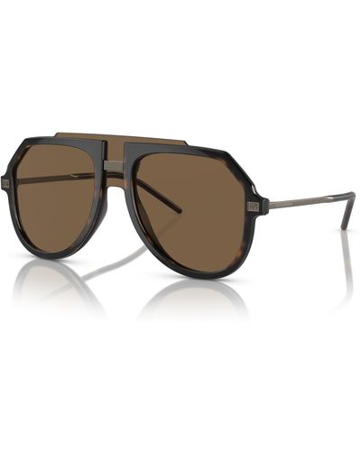 Dolce & Gabbana Sunglasses Dg6195 - Brown
