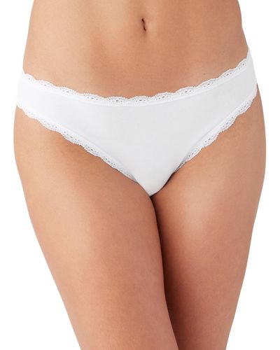 B.tempt'd By Wacoal Inspired Eyelet Bikini Underwear 973219 - White