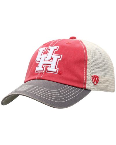 Top Of The World Houston Cougars Offroad Trucker Snapback Hat - Pink