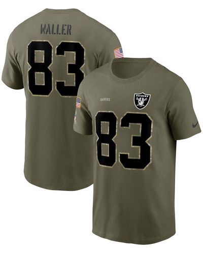 Nike Chase Young Washington Commanders 2022 Salute To Service Name And Number T-shirt - Green