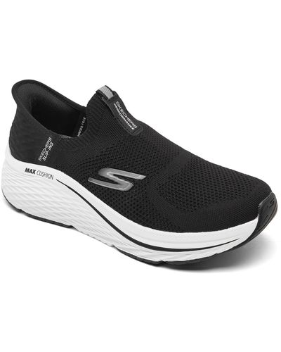 Skechers Slip-ins Max Cushioning Elite 2.0 Athletic Running Sneakers From Finish Line - Black
