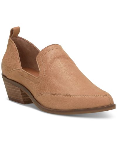 Lucky Brand Mallanzo Pointed-toe Cutout Shooties - Brown