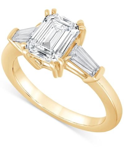 Badgley Mischka Certified Lab Grown Diamond Engagement Ring (2-1/2 Ct. T.w. - Metallic